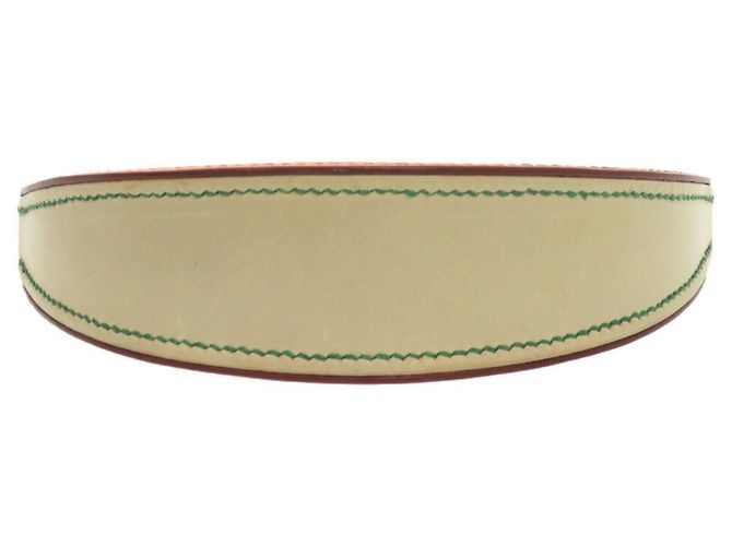 Hermès Hermes Fruit Orange Leather Coin Case Brown - view 4