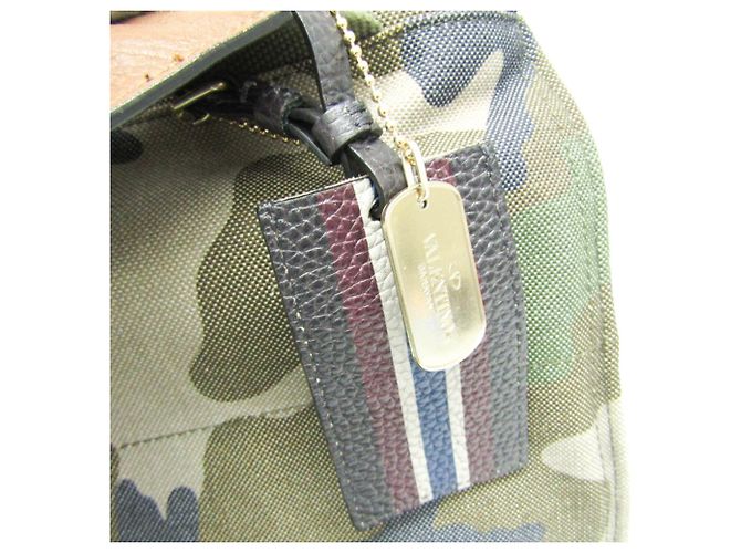 Militär-Tarn-Rucksack Valentino Garavani Khaki - Ansicht 11