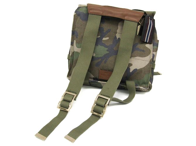 Militär-Tarn-Rucksack Valentino Garavani Khaki - Ansicht 2