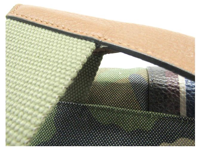 Militär-Tarn-Rucksack Valentino Garavani Khaki - Ansicht 9