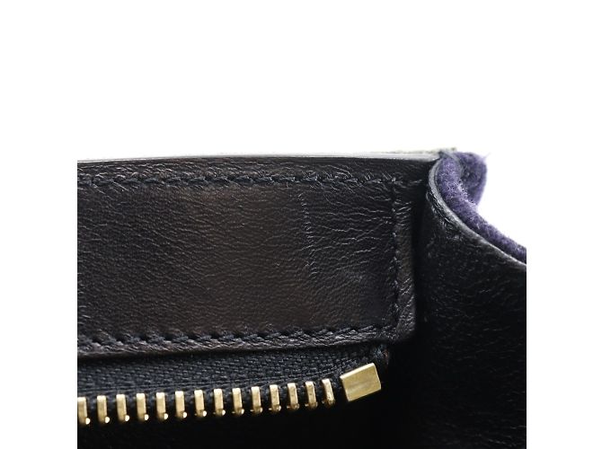 Céline Borsa Celine Trapeze in nero e grigio Marrone - vista 12