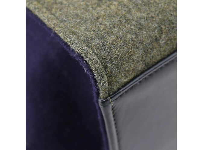 Céline Borsa Celine Trapeze in nero e grigio Marrone - vista 4