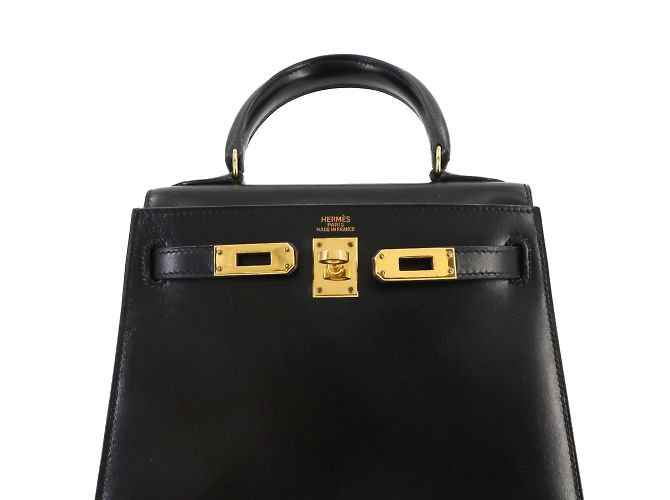 Hermès Hermes Kelly 20 Shoulder Bag Black - view 7