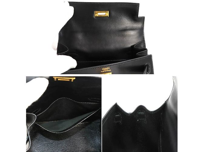 Hermès Hermes Kelly 20 Shoulder Bag Black - view 8