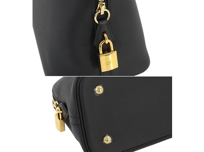 Hermès Hermes Bolide 1923 Shoulder Bag Black - view 8