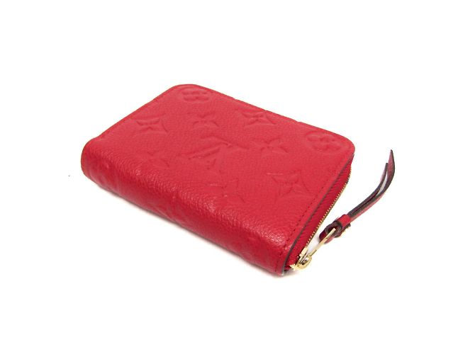 Monedero Zippy en Monogram Empreinte de Louis Vuitton Roja - vista 2