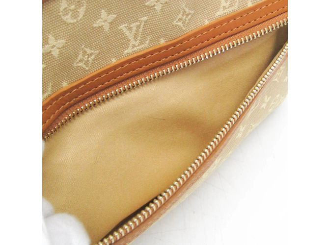 Borsa Louis Vuitton Monogram Mini Lucille PM Beige - vista 10