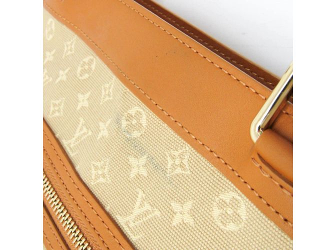 Borsa Louis Vuitton Monogram Mini Lucille PM Beige - vista 5