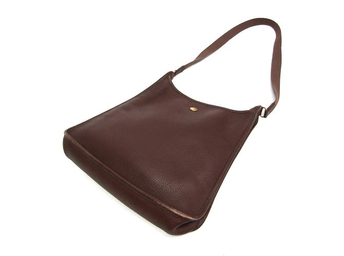 Hermès Borsa a spalla in pelle per donne Hermes Vespa PM Marrone scuro - vista 2