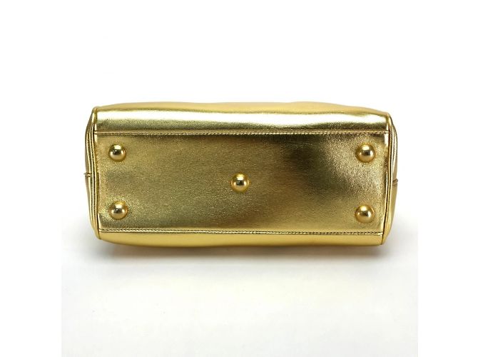 Borsa a mano Baby Duffle Saint Laurent Paris D'oro - vista 3