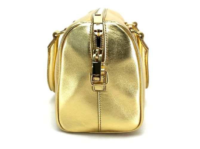Borsa a mano Baby Duffle Saint Laurent Paris D'oro - vista 4