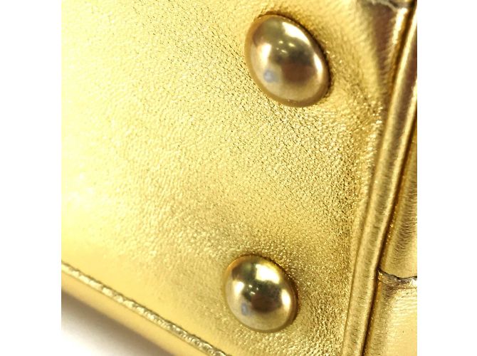 Borsa a mano Baby Duffle Saint Laurent Paris D'oro - vista 6