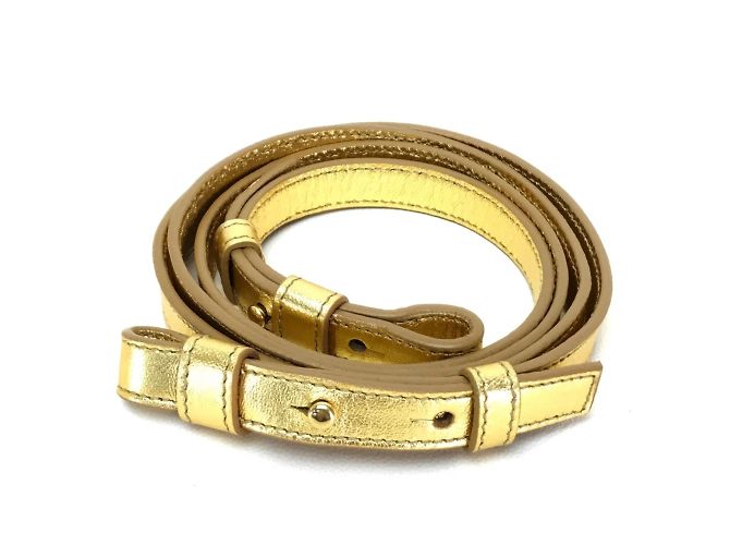 Borsa a mano Baby Duffle Saint Laurent Paris D'oro - vista 9