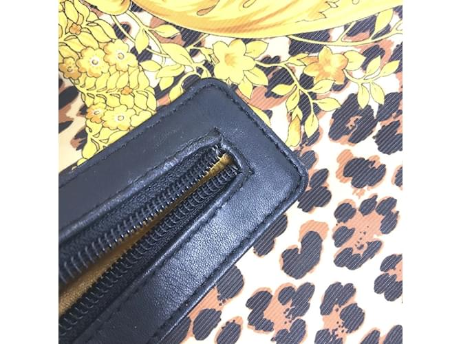 Zaino Leopardo Versace Nero Giallo - vista 17