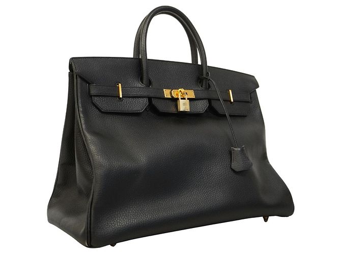 Hermès Borsa Hermes Birkin 40 Nero - vista 2