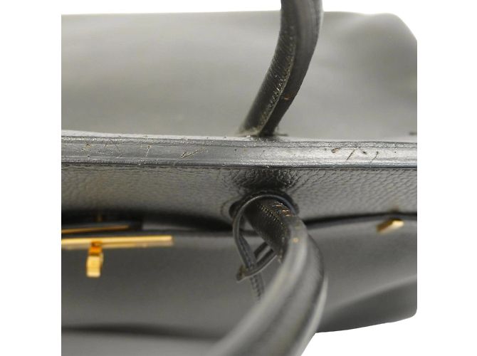 Hermès Borsa Hermes Birkin 40 Nero - vista 8