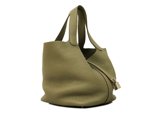 Hermès Borsa Hermes Picotin Lock MM U Stamp - vista 2