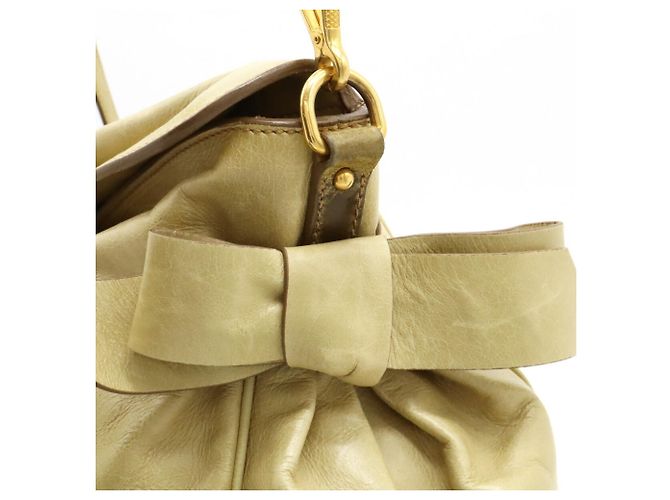 Miu Miu Schultertasche mit Schleife - Ansicht 8
