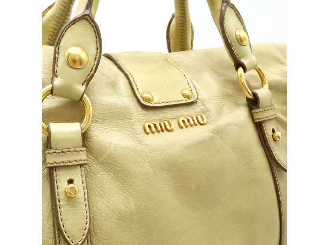 Miu Miu Schultertasche mit Schleife - Ansicht 9