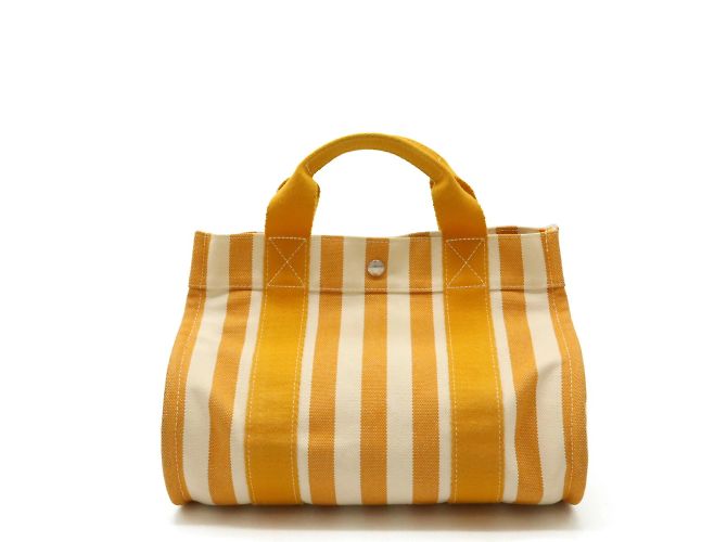 Hermès Bolso Tote PM Cannes Hermes Amarillo - vista 2