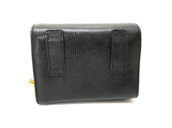 Pochette Vara Ribbon di Salvatore Ferragamo Nero - vista 2