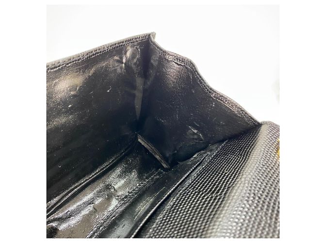 Pochette Vara Ribbon di Salvatore Ferragamo Nero - vista 7