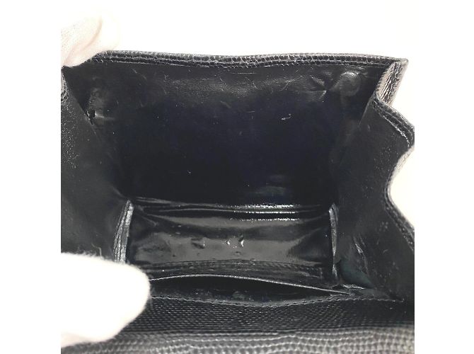 Pochette Vara Ribbon di Salvatore Ferragamo Nero - vista 8