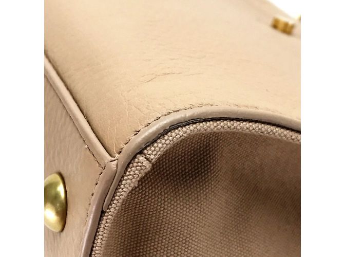 Borsa Muse Toe Saint Laurent Paris Beige - vista 5