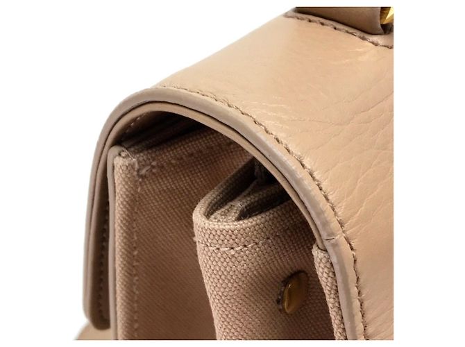 Borsa Muse Toe Saint Laurent Paris Beige - vista 6