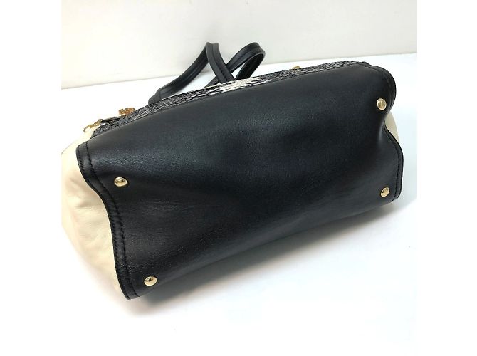 Borsa in pelle nera Gancini di Salvatore Ferragamo Nero - vista 4