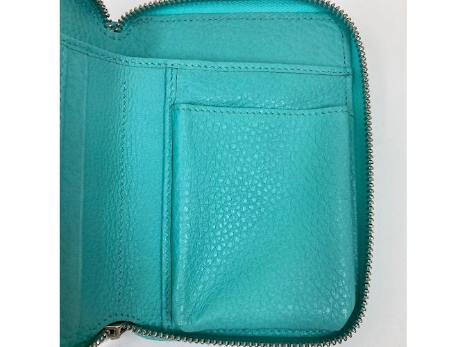 Estuche de tarjetas de visita de cuero azul Tiffany & Co. - vista 11