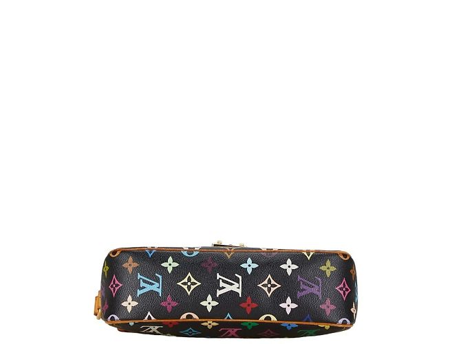 Sologne Schultertasche Monogramm Multicolor Louis Vuitton Braun Schwarz Mehrfarben - Ansicht 4