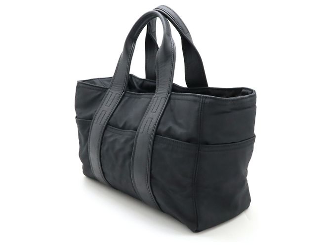 Hermès Borsa tote Hermes Acapulco PM Nero - vista 3