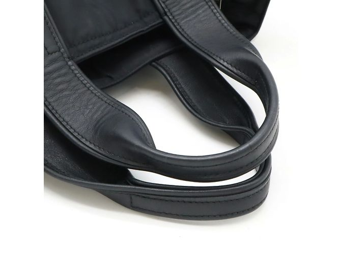 Hermès Borsa tote Hermes Acapulco PM Nero - vista 5