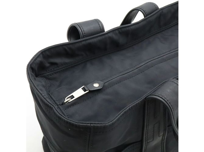 Hermès Borsa tote Hermes Acapulco PM Nero - vista 6