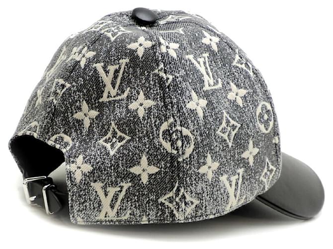 Gorra de denim Monogram Louis Vuitton Negro - vista 2