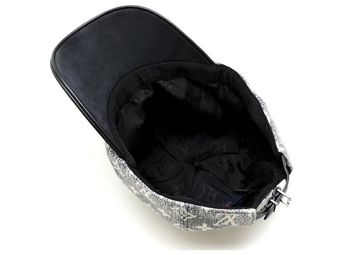 Gorra de denim Monogram Louis Vuitton Negro - vista 4