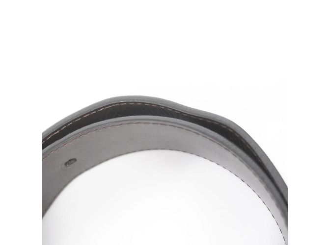 Cintura Slender Epi Santur Louis Vuitton Nero - vista 3
