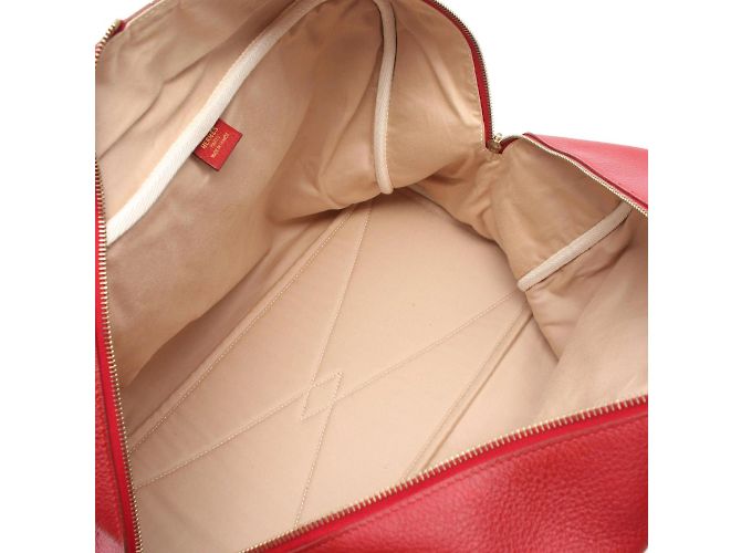 Hermès Borsa Tote Hermes Victoria Elan 38 Rosso - vista 4