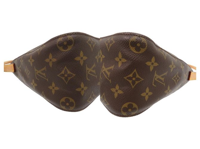 Borsa a Spalla Looping MM Monogramma Louis Vuitton Marrone - vista 12
