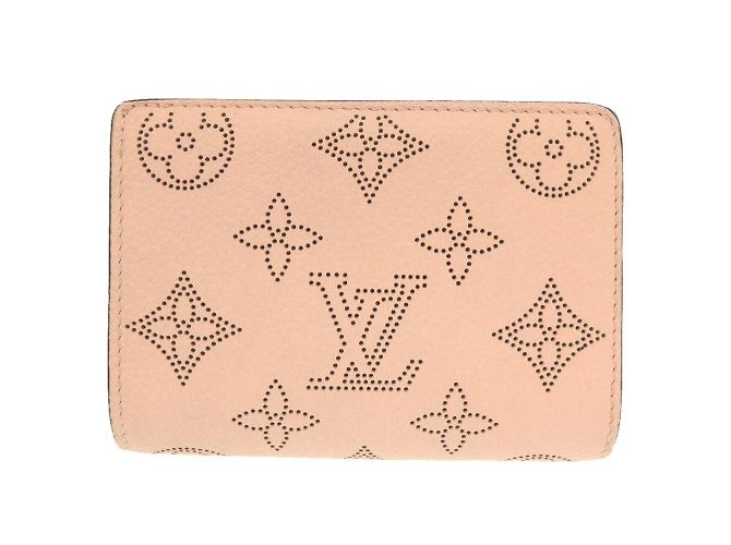 Billetera bi-fold Monogram Mahina Louis Vuitton Rosa - vista 2