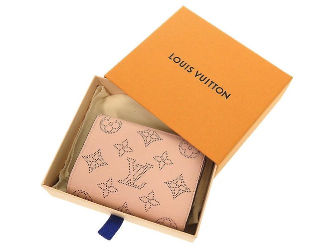 Billetera bi-fold Monogram Mahina Louis Vuitton Rosa - vista 3