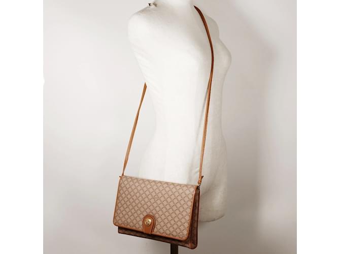 Céline Borsa a Spalla Celine Macadam Beige - vista 11