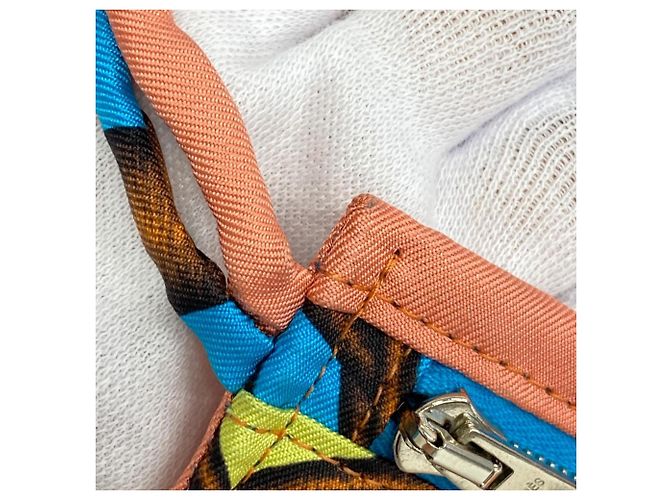 Silk In Hermès Borsa a Spalla Hermes Silky City MM D'oro - vista 10