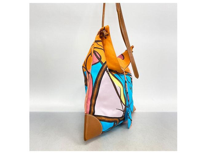Silk In Hermès Borsa a Spalla Hermes Silky City MM D'oro - vista 2