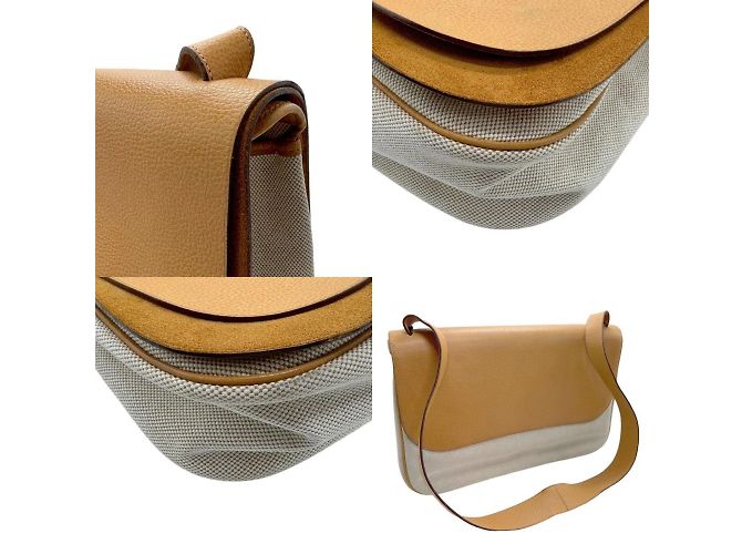 Borsa a Spalla Hermès Colorado GM D'oro - vista 4