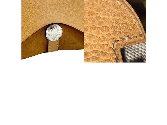 Borsa a Spalla Hermès Colorado GM D'oro - vista 5