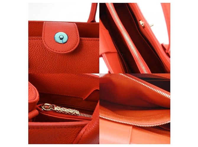 Borsa Tote Neo Executive di Chanel Arancione - vista 12