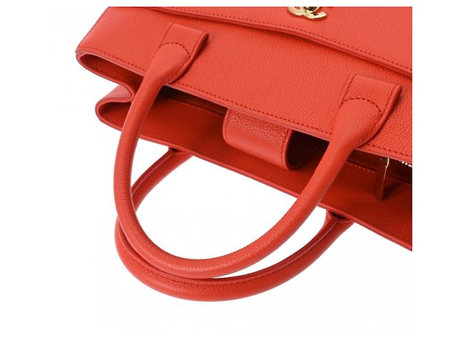 Borsa Tote Neo Executive di Chanel Arancione - vista 4