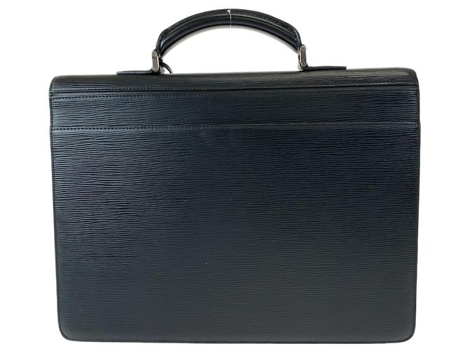 Briefcase Laguito in pelle Epi Louis Vuitton Nero - vista 2